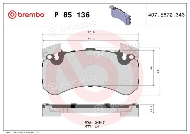 Brembo P 85 136