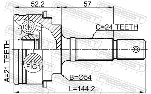 Febest 6510-005