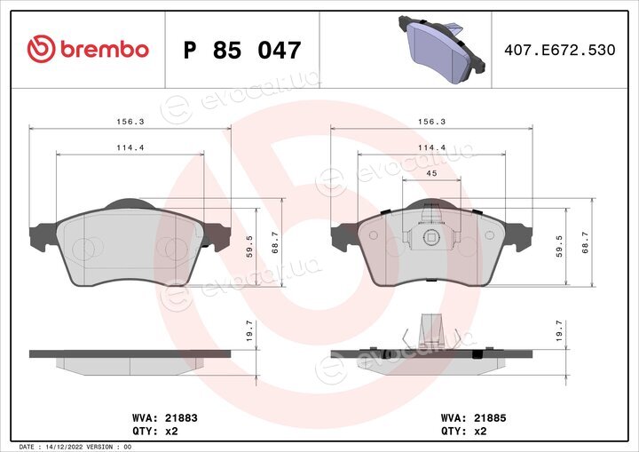 Brembo P 85 047