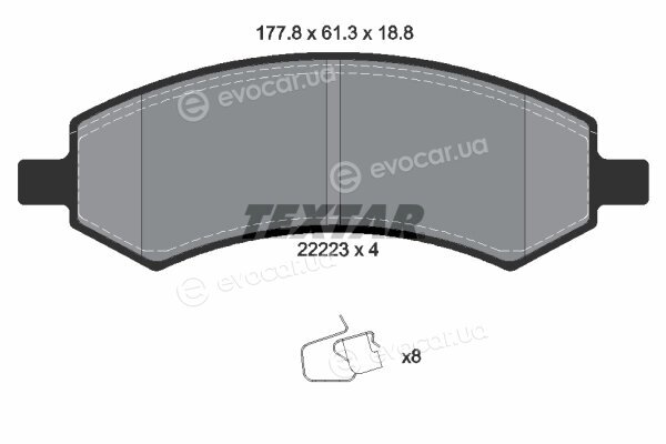Textar 2222301