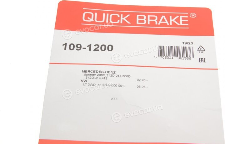 Kawe / Quick Brake 109-1200