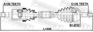 Febest 2314-PVRH