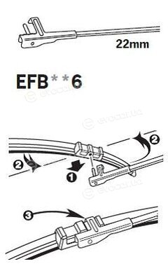 Trico EFB456