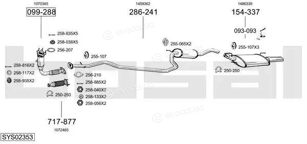 Bosal SYS02353