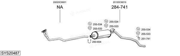 Bosal SYS20487