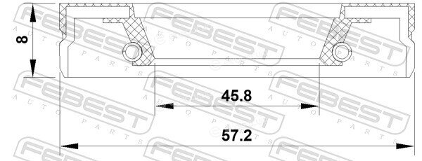Febest 95FEY-47570808C
