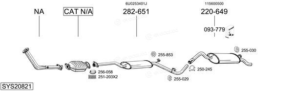 Bosal SYS20821