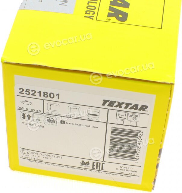 Textar 2521801