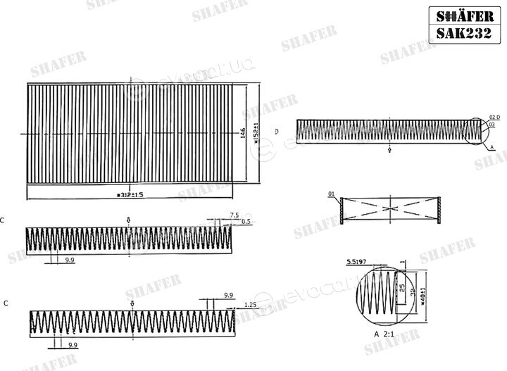 Shafer SAK232