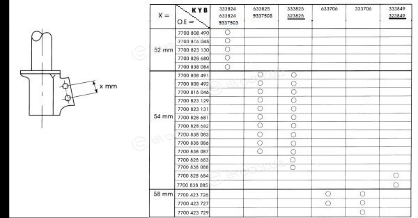 KYB / Kayaba 333849