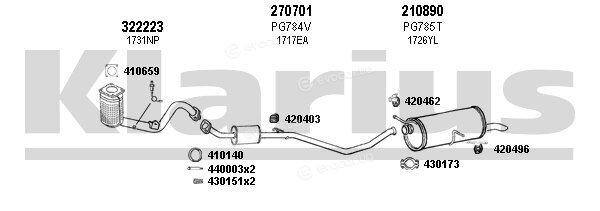 Klarius 631073E