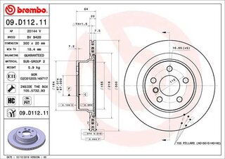 Brembo 09.D112.11