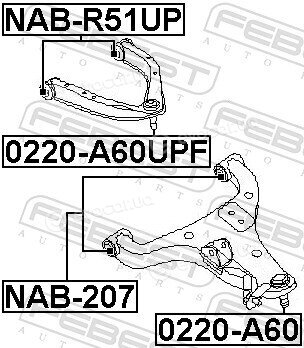 Febest 0220-A60UPF