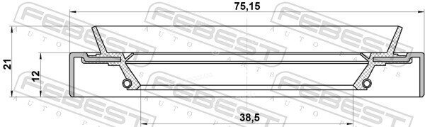 Febest 95HDS-40751221R