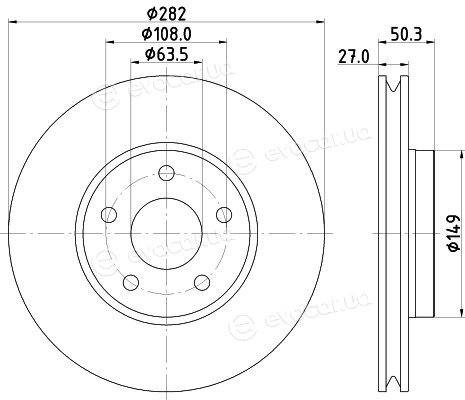 Hella Pagid 8DD 355 132-021