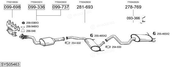 Bosal SYS05463