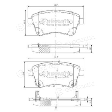 Nipparts N3600331
