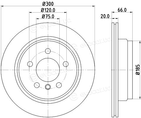 Hella Pagid 8DD 355 118-271