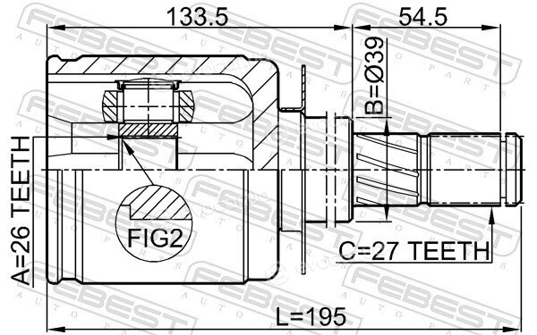 Febest 0211-R51