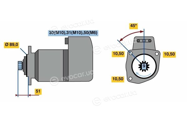 Bosch 0 001 416 022