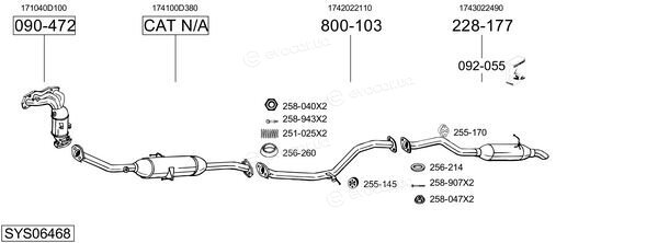 Bosal SYS06468