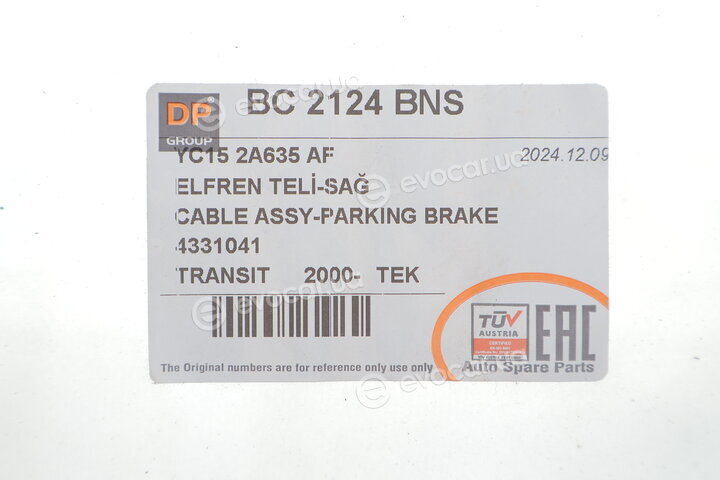 DP BC 2124 BNS