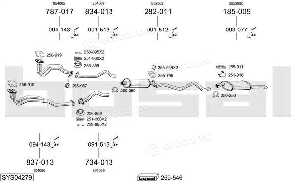 Bosal SYS04279