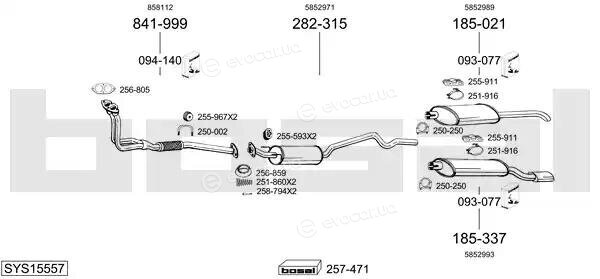 Bosal SYS15557