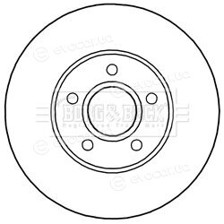 Borg & Beck BBD5244