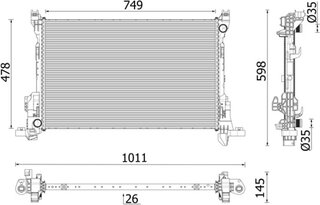 Mahle CR 2637 000P