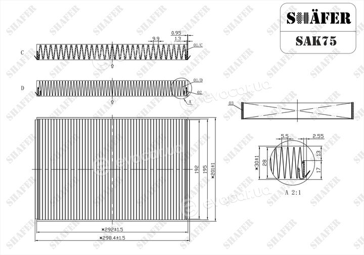 Shafer SAK75