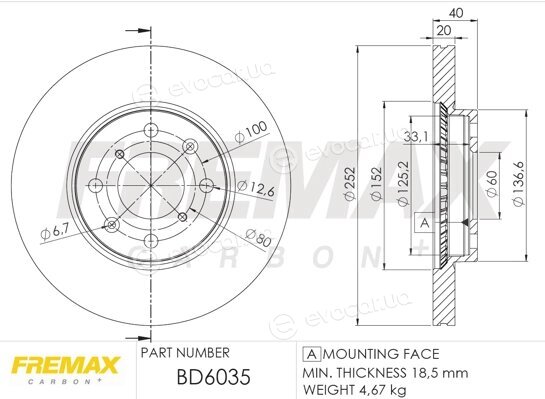 Fremax BD-6035