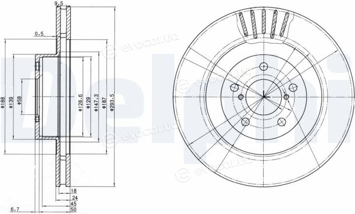 Delphi BG3413