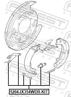 Febest 1204-IX354WDR-KIT