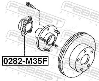 Febest 0282-M35F
