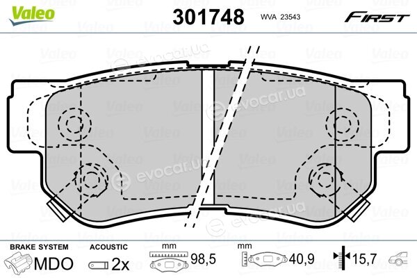 Valeo 301748