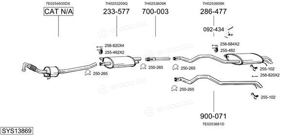 Bosal SYS13869