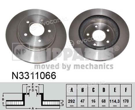 Nipparts N3311066