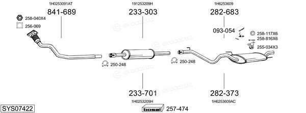 Bosal SYS07422