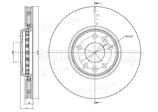 Metelli 23-1334C