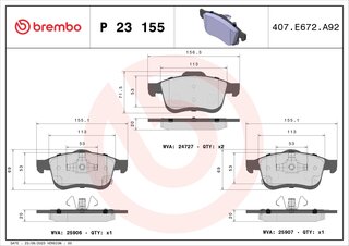 Brembo P 23 155