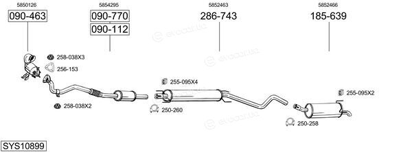 Bosal SYS10899