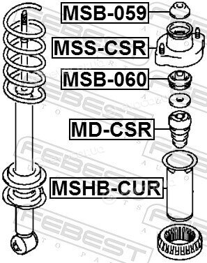 Febest MD-CSR