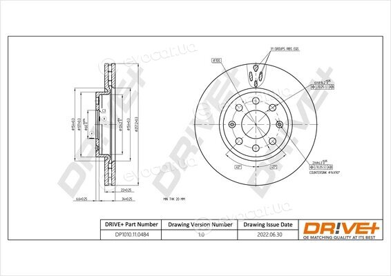 Drive+ DP1010.11.0484