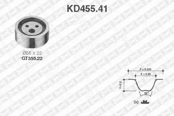 NTN / SNR KD455.41