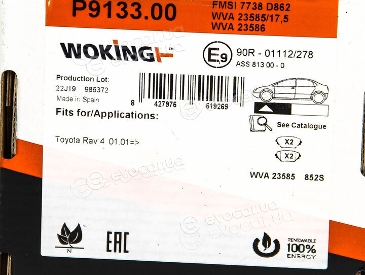 Woking P9133.00