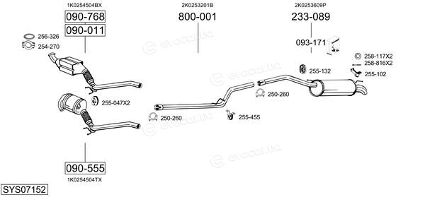 Bosal SYS07152