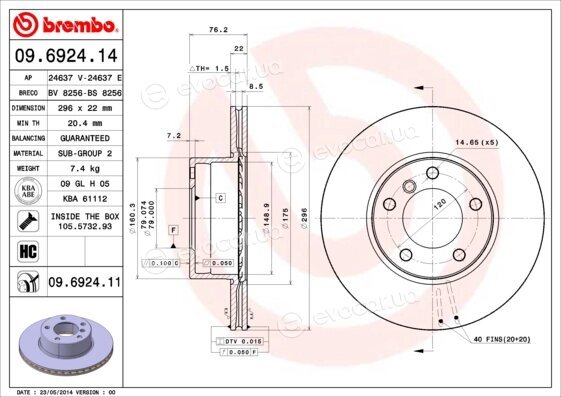 Brembo 09.6924.11