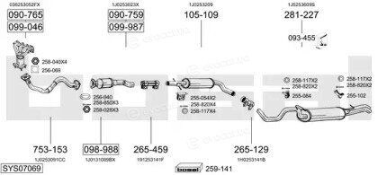 Bosal SYS07069