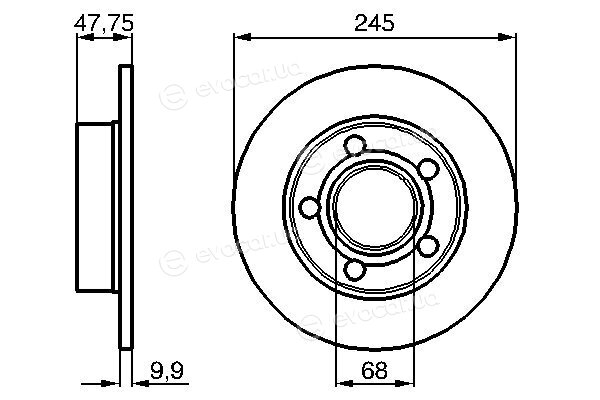 Bosch 0 986 479 B56